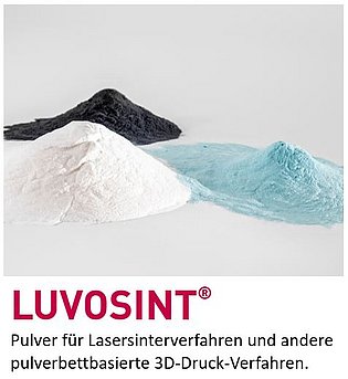 LUVOSINT© Pulver für Lasersinterverfahren und andere pulverbasierte 3D-Druckverfahren