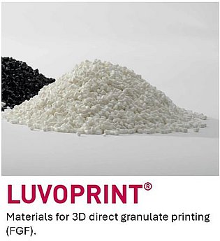 LUVOPRINT© Materials for direct granulate 3D printing (FGF)