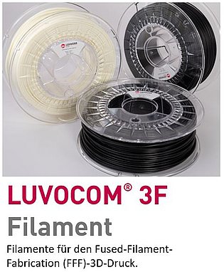 LUVOCOM© 3F Filament Filamente für den Fused Filament Fabrication (FFF) 3D-Druck